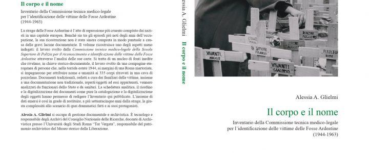 Con “Il corpo e il nome” di A. Glielmi si apre la collana del CeRSE Con “Il corpo e il nome” di A. Glielmi si apre la collana del CeRSE
